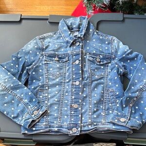 Gap Polka Dot Denim Jacket for Kids